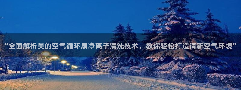 凯发k8娱乐欢迎您：“全面解析美的空气循环扇净离子清洗技术，教你轻松打造清新空气环境”