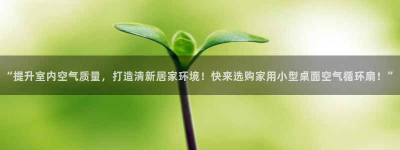 凯发平台医7O777：“提升室内空气质量，打造清新居家环境！快来选购家用小型桌面空气循环扇！”