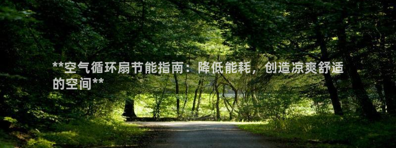 凯发平台首7O777：**空气循环扇节能指南：降低能耗，创造凉爽舒适
的空间**