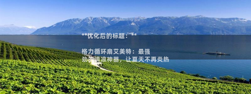 凯发k8娱乐真人旗舰厅客服：**优化后的标题：**

格力循环扇艾美特：最强
劲的清凉神器，让夏天不再炎热