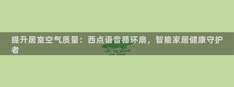 凯发首页登录：提升居室空气质量：西点语音循环扇，智能家居健康守护
者