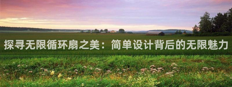 凯发k8娱乐要访问kf6819：探寻无限循环扇之美：简单设计背后的无限魅力