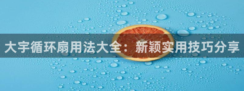 凯发k8娱乐要访问kf6819：大宇循环扇用法大全：新颖实用技巧分享