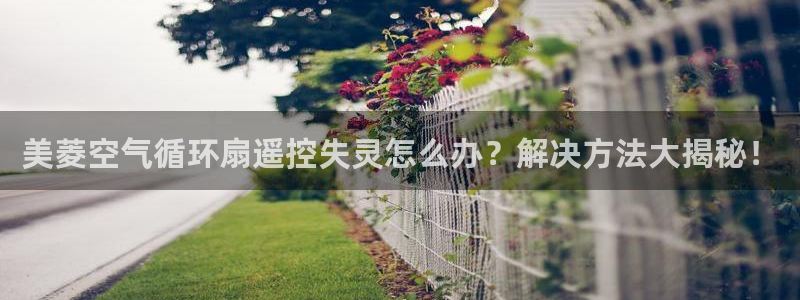 凯发平台网址：美菱空气循环扇遥控失灵怎么办？解决方法大揭秘！