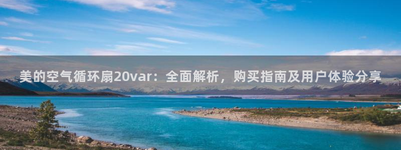 凯发k8娱乐真人旗舰厅客服：美的空气循环扇20var：全面解析，购买指南及用户体验分享