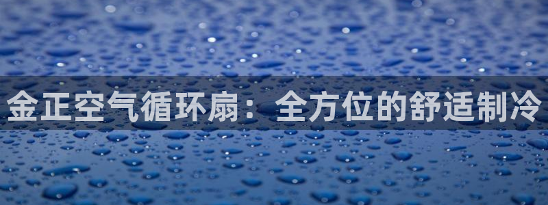 凯发网址登录：金正空气循环扇：全方位的舒适制冷